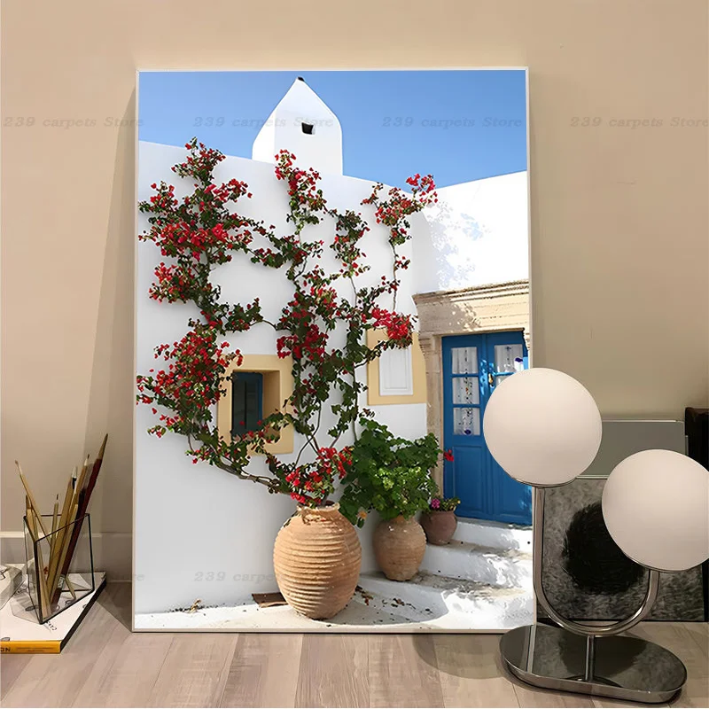 Italy Ancient Architecture Puglia Anime Posters Sticky Vintage Room Bar Cafe Decor Nordic Home Decor