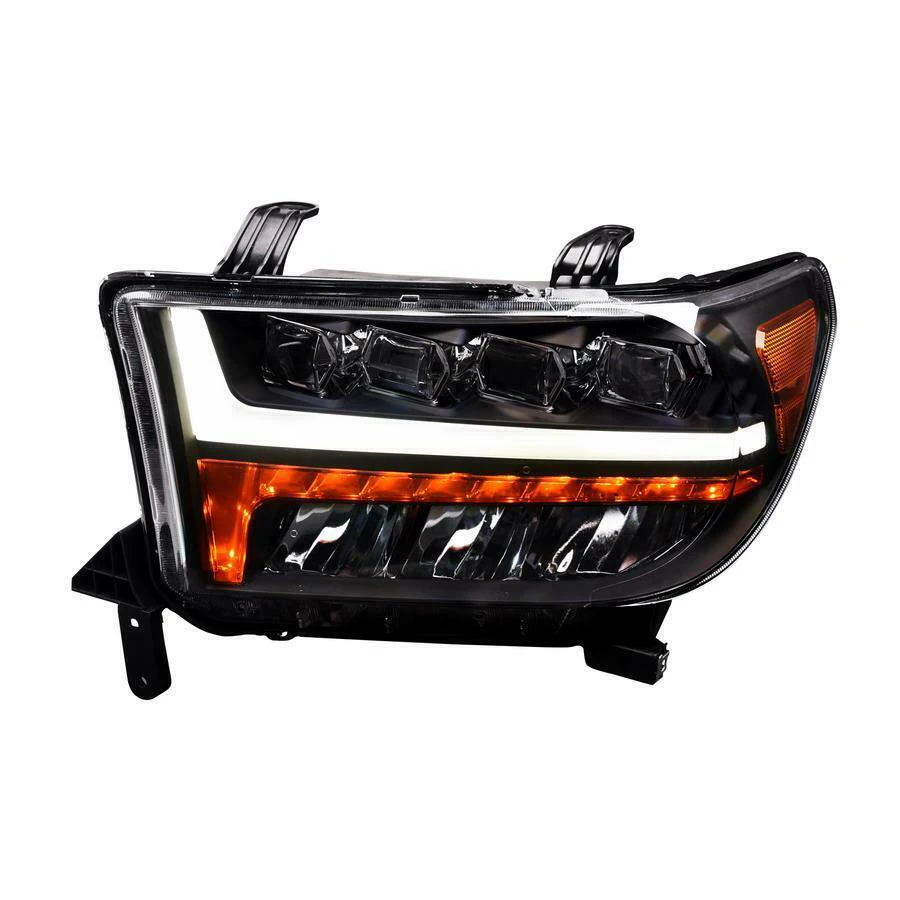 Auto Lamp Apply to 2007-2013 For Toyota Tundra Double Crew Cab 2008 2017 Sequoia Full LED Headlights