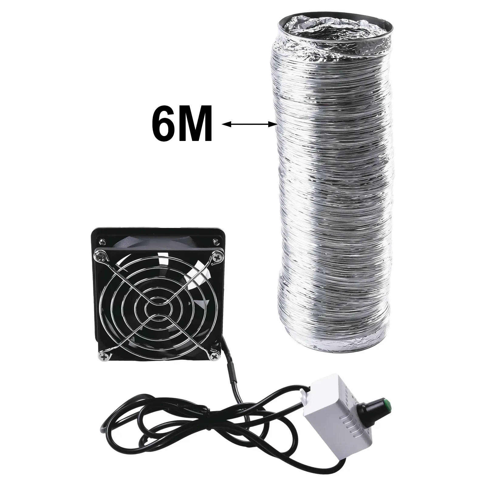 USB Adjustable Speed Solder Smoke Absorber ESD Fume Extractor Fan Pipe Duct Exhuast Fan With 1M Pipe Tub Ventilation Fan