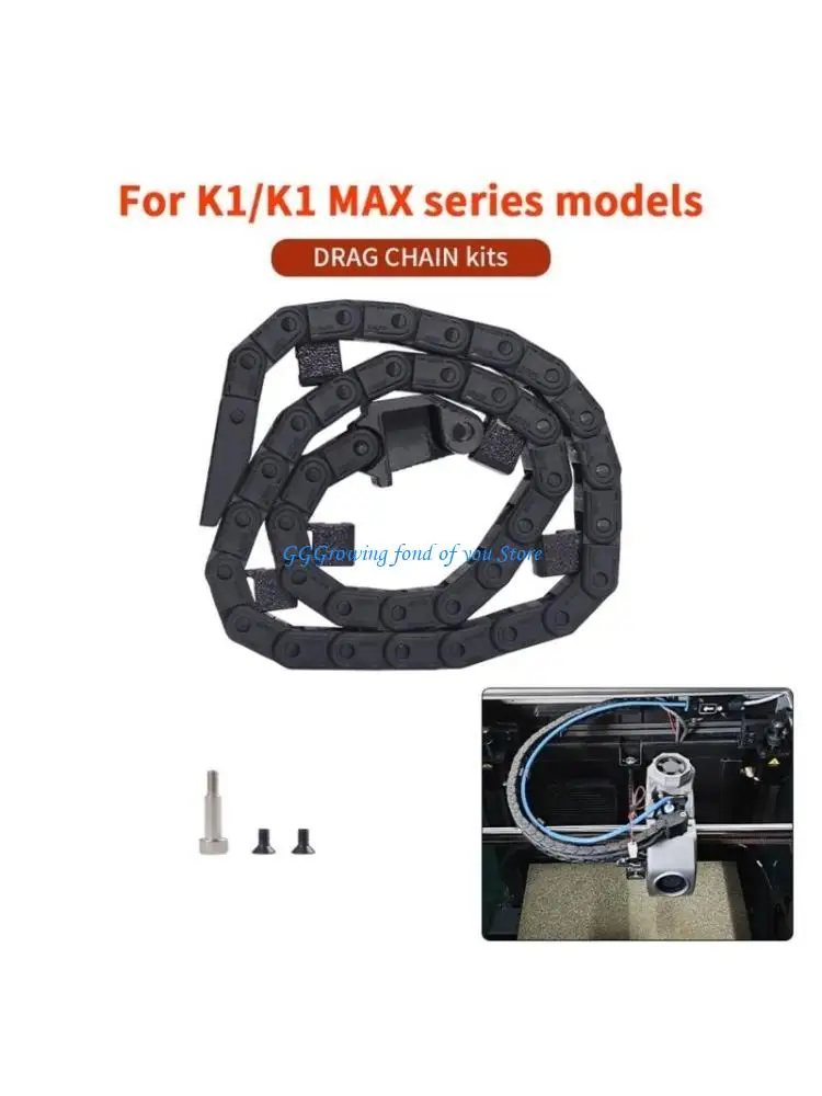 

H9EB Drag Chain Components Easy Installation For 3D Printers Long use Cable Chain