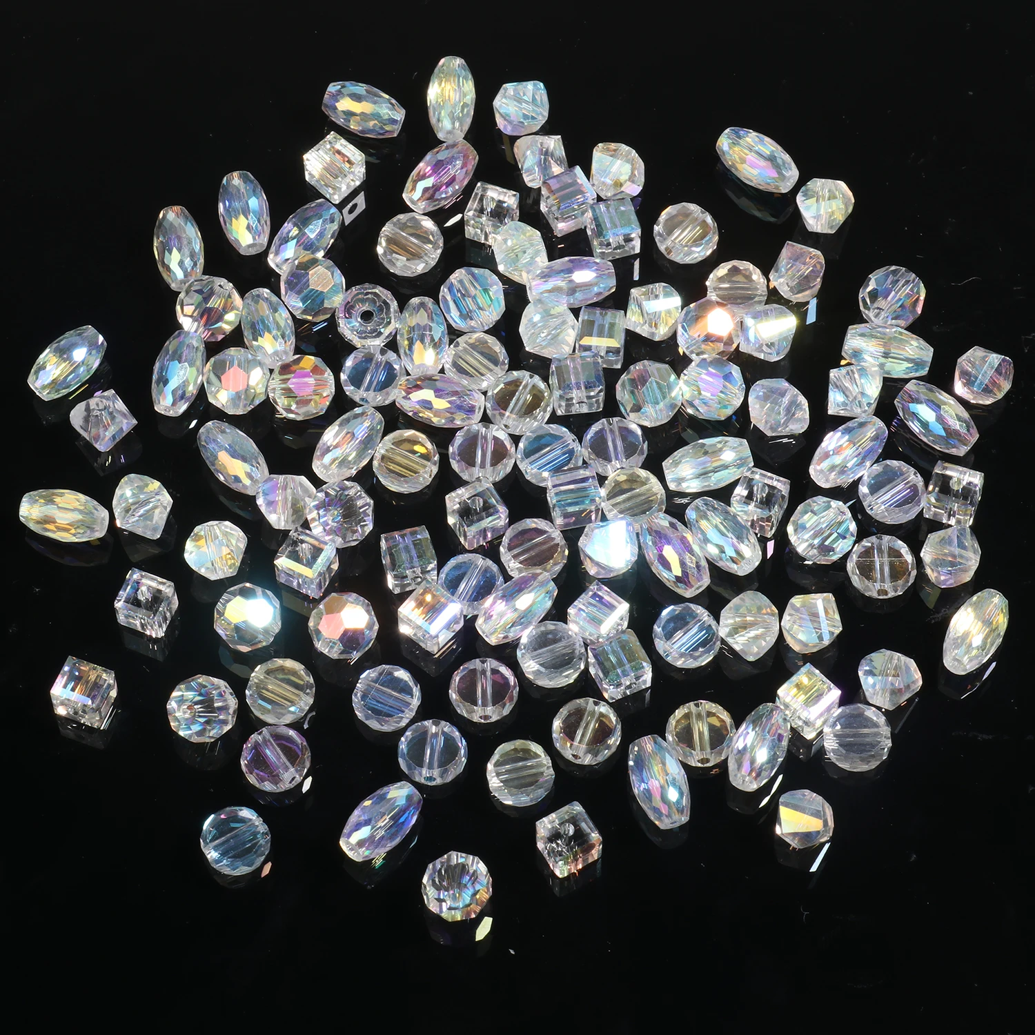 30Pcs Ab Crystal Gl…