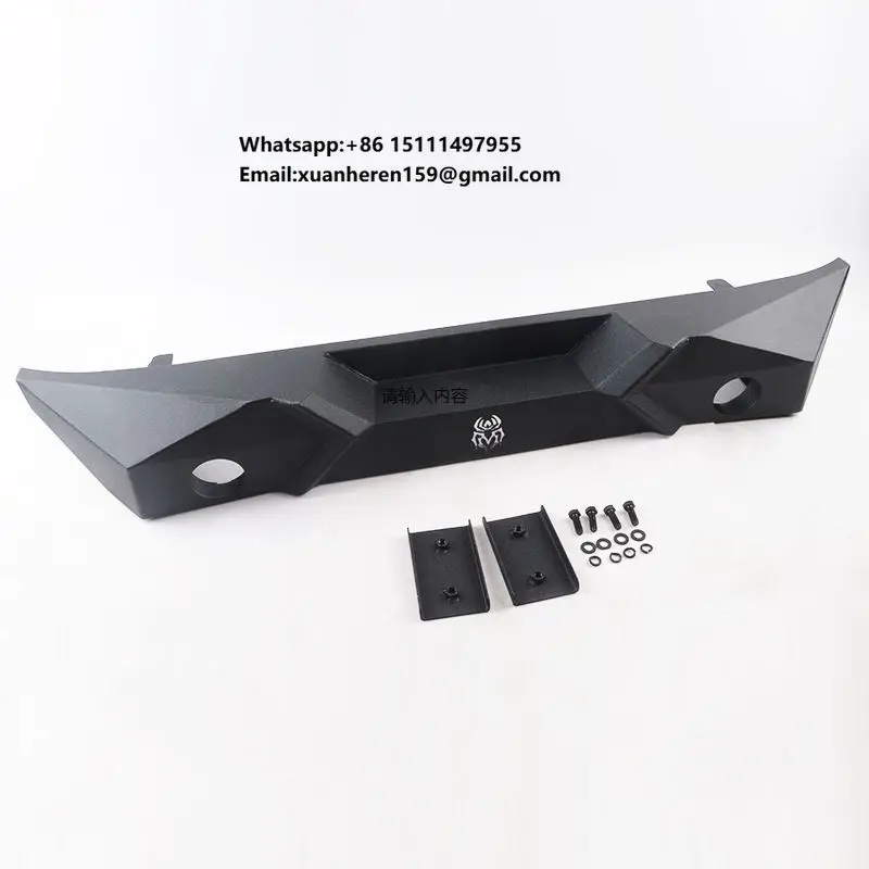 

J-eep W-rangler Aluminum X Rear Bumper Lightweight Rear Protection and Style Upgrade