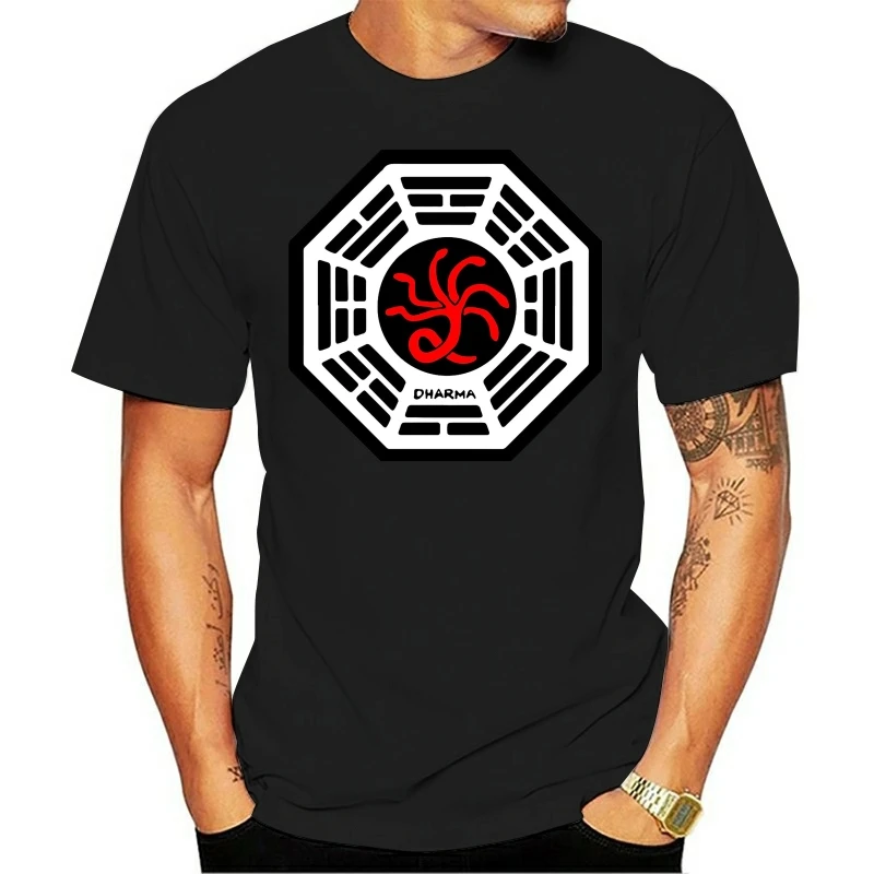 2020 Lost Dharma Initiative Logo Various Colours sweltering Slim Fit  Miss