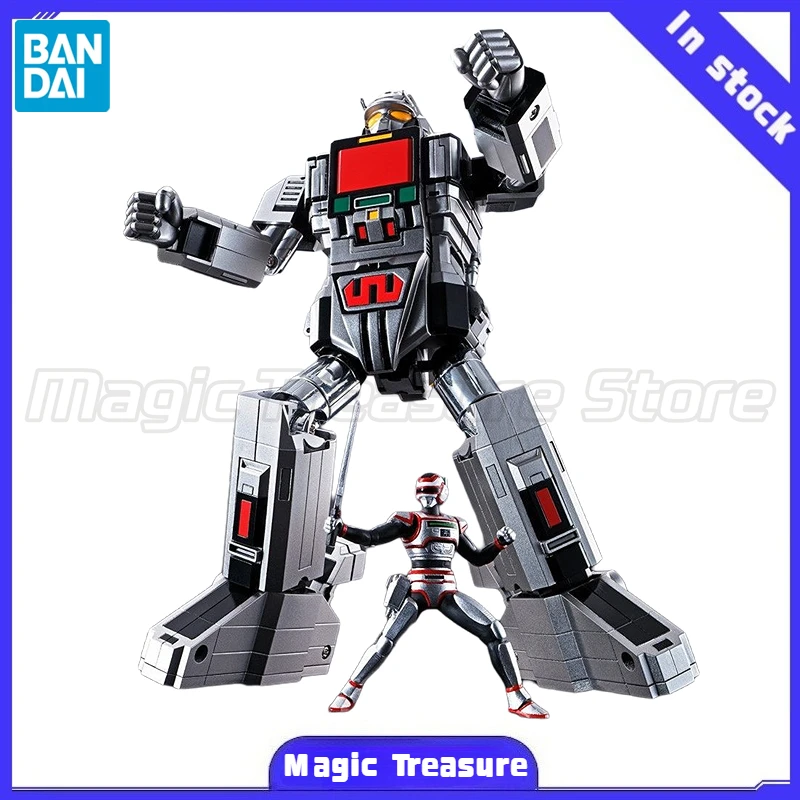

【MT】Original BANDAI SPIRITS Soul of Chogokin GX-97 Kyojuu Tokusou Special Megabeast Investigator Juspion Action Figure Toy Model