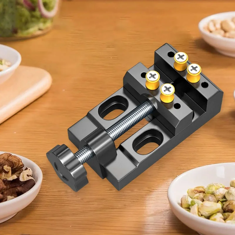 Compact Mini Bench Vise Clamp - Drill Press Bench recension och pris