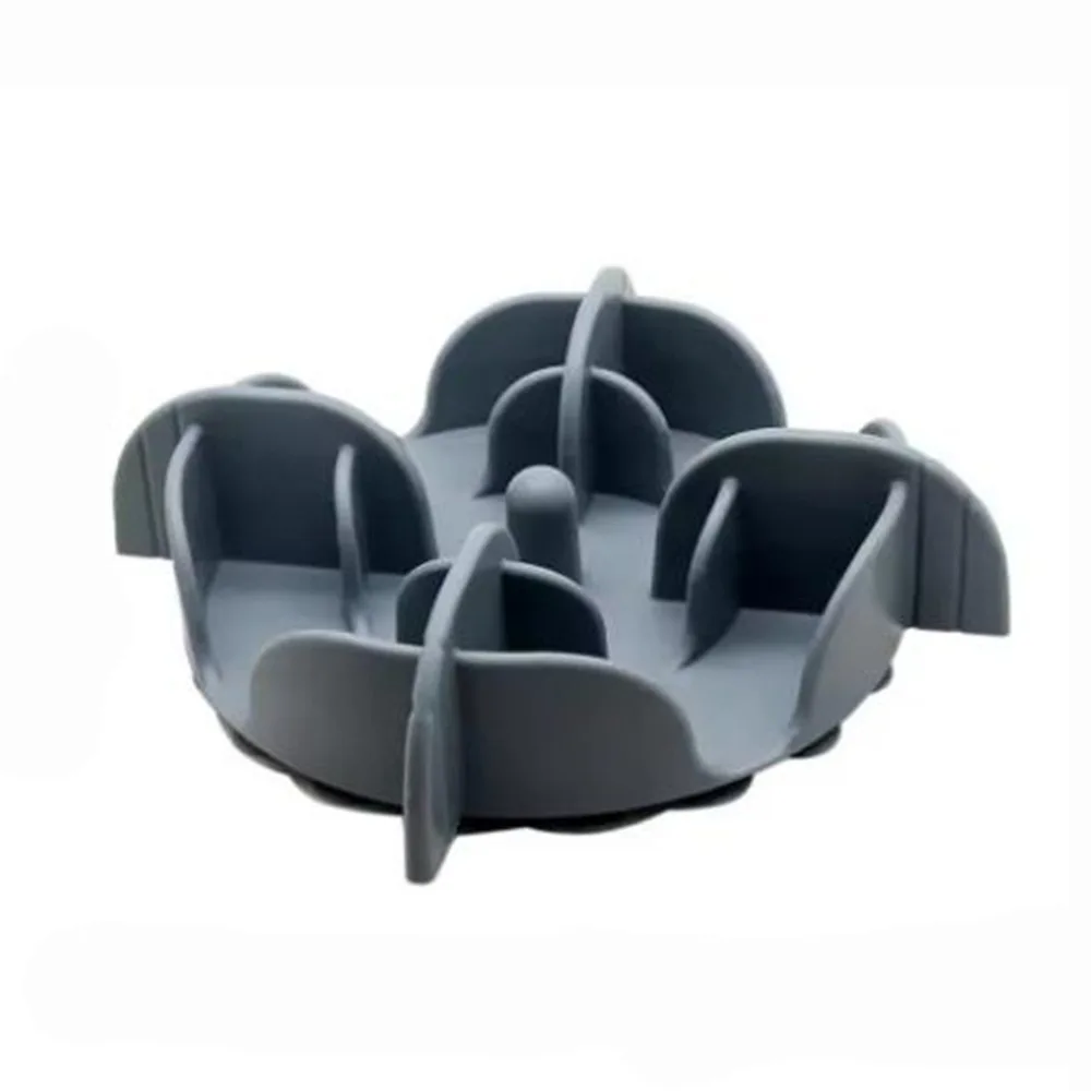 

Silicone Dog Slow Feeder Anti Choking Soft Pet Slow Food Bowl with Suction Cup Wear Resistant Puppy Feeding Bowl for Pet
