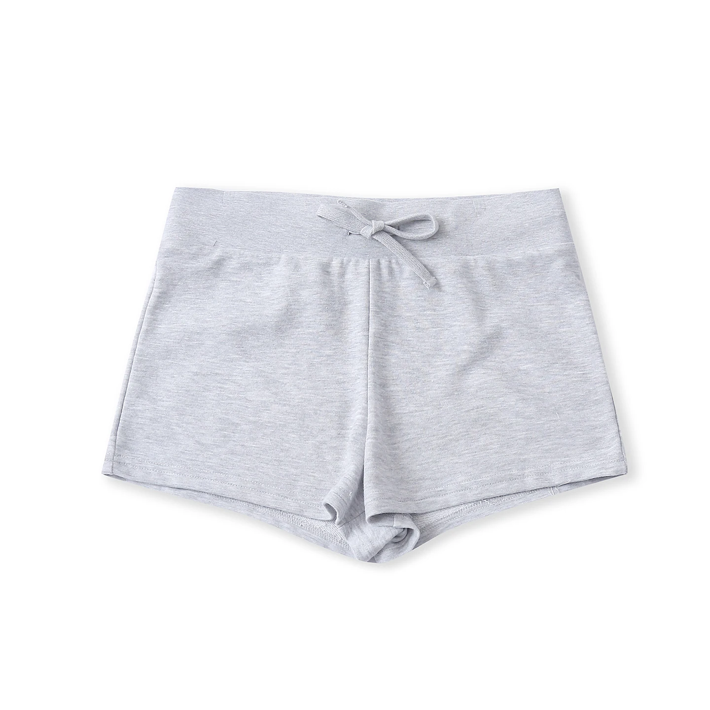 Fashionable Summer Short Pants Women's Elastic Waist Loose Fit plus Size Casual Trousers All Match Woolen Pocket Design