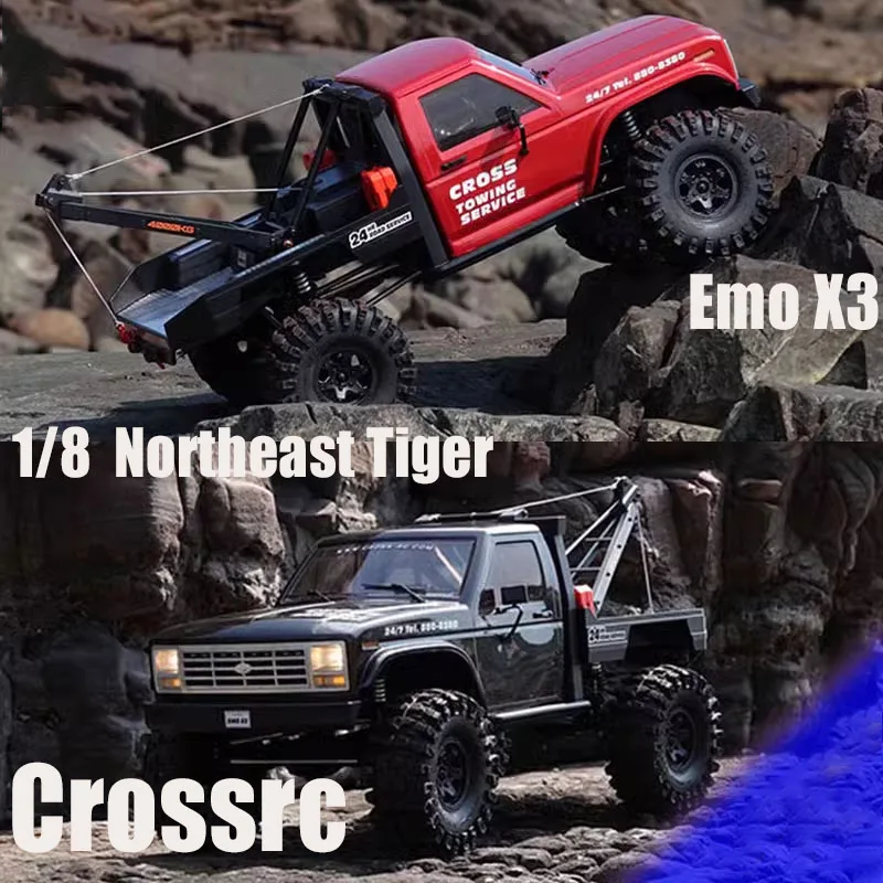 Crossrc Emo X3 Northeast Tiger 1/8 Remote-controlled Electric Tracked Rescue Climbing Off-road Vehicle Rtr