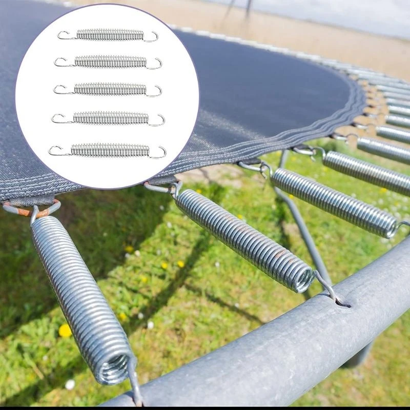 

Запасная пружина из нержавеющей стали 77UF для круглых батутов, аксессуар для прыжковых платформ круглых батутов.