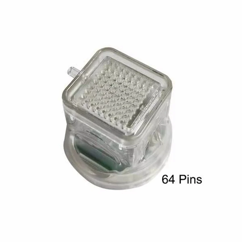 10 Stuks RF Microneedling Cartridge Verguld 10/25/64 Pins Nano Cartridges Voor Micro Naald RF Machine