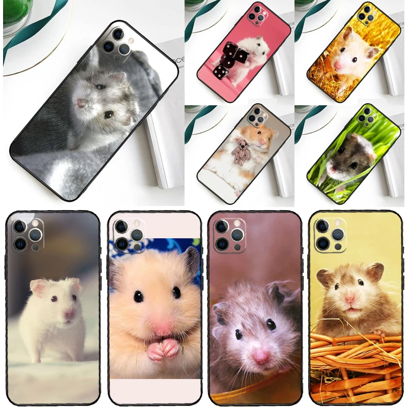 Cute Adorable Hamster For Samsung Galaxy A13 A53 A33 A54 A34 A14 A55 A35 A15 A05 A06 A16 A22 A32 A52 Phone Case