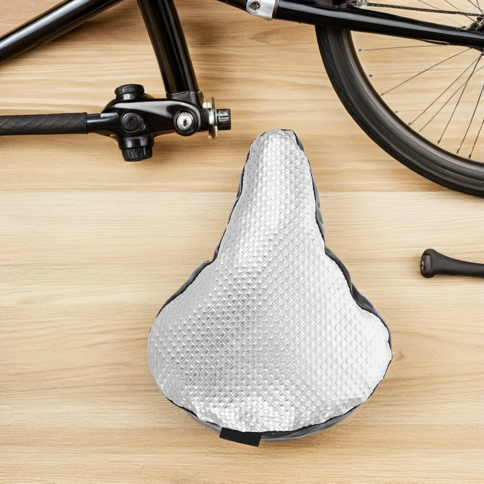 

2 Pcs Waterproof Cushion Cover Mountain Bike Outdoor Seat Covers for Bicycles Saddle