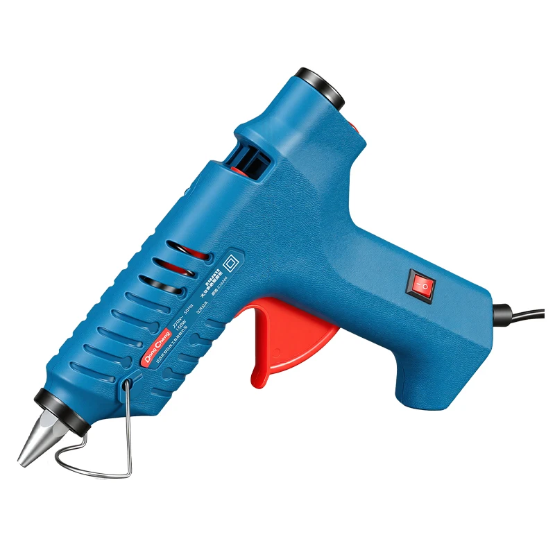 150W High-Power Hot Melt Glue Gun with PTC Heating, Independent Switch & Stainless Steel Stand, Fast Preheat for DIY Crafts