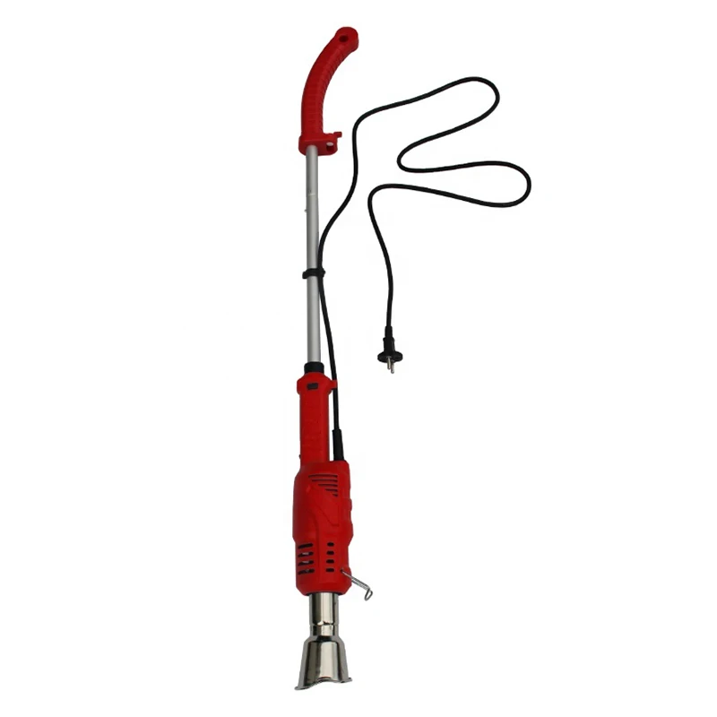 Vertak 2000W Electric Weed Killer 2 Temperature Settings Disassembled Aluminum Tube Weed Burner