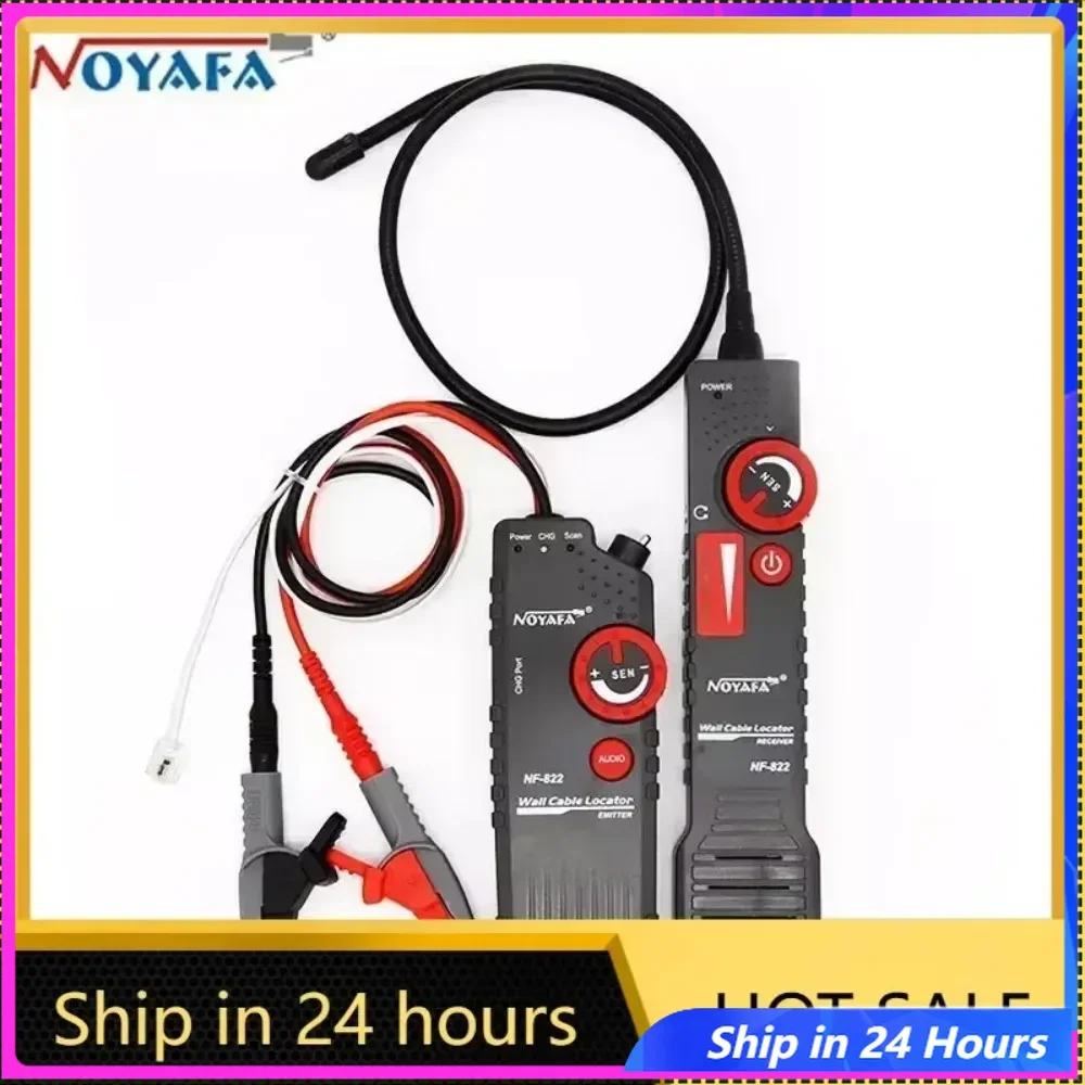 

Hot Sales FANYUE NF-822 High Voltage Wire Tracker Underground 220V Network Cable Test Metal Pipes Locators Tester 1000m Line Fin