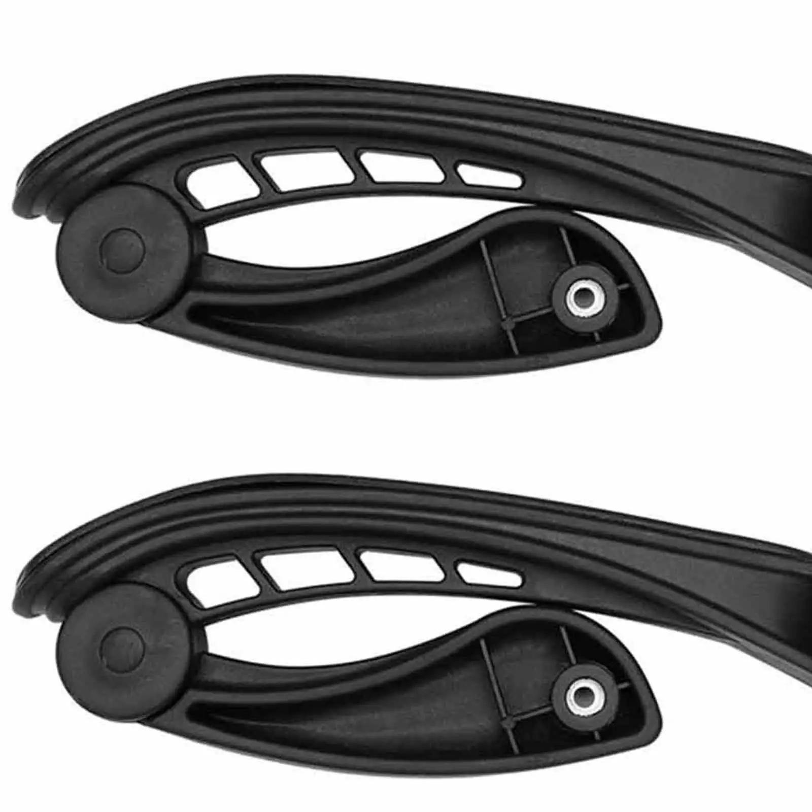 2 個のオフィスチェアアームレストアクセサリーオフィスチェア用リンケージアームレスト