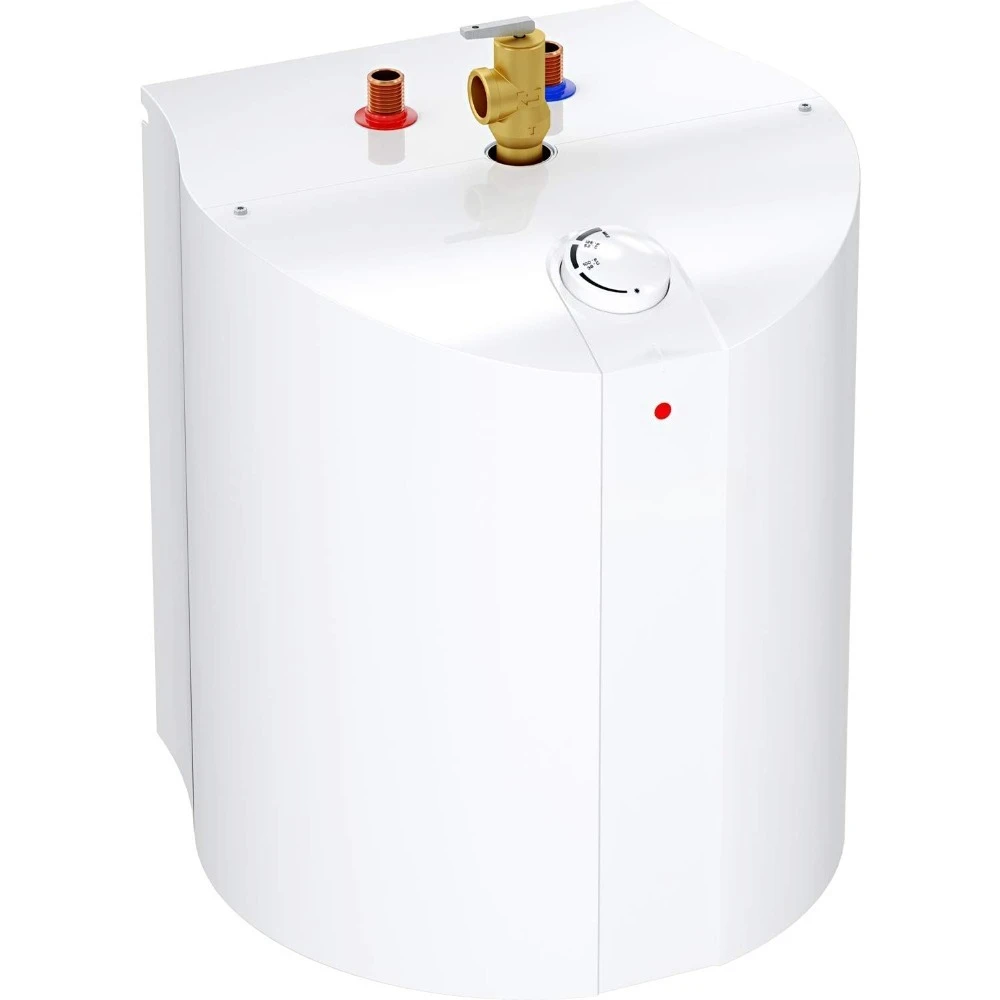 تصميم مبتكر - سخان مياه أبيض سعة 6 جالون، سعة 6 جالون، 1300 واط، 15 بوصة عرض × 20.5 بوصة ارتفاع - توصيل مجاني، جودة عالية #1