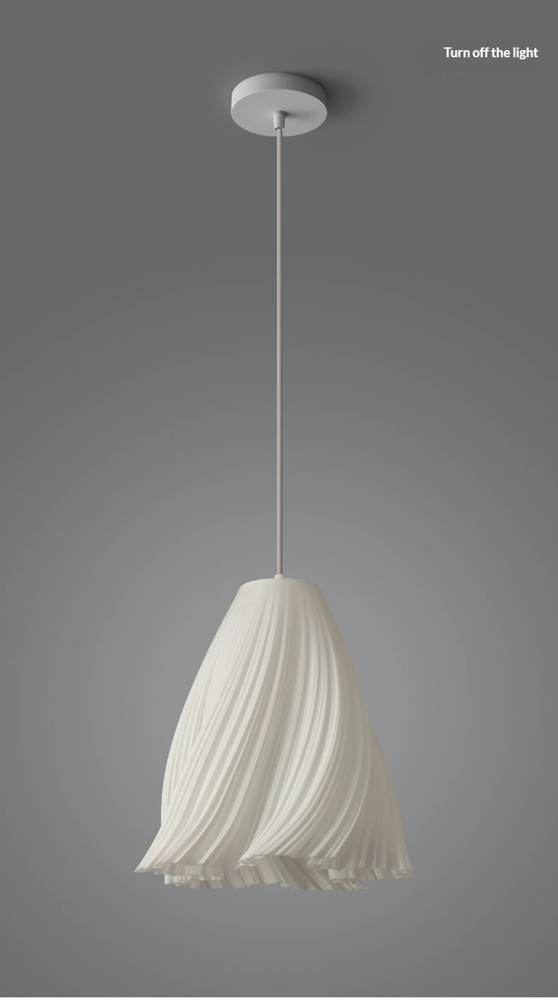 Modern Creative 3D Printing Ceiling Chandelier for living room Bedroom Bedside Restaurant Pendant Lights Dining Table Decor Lamp