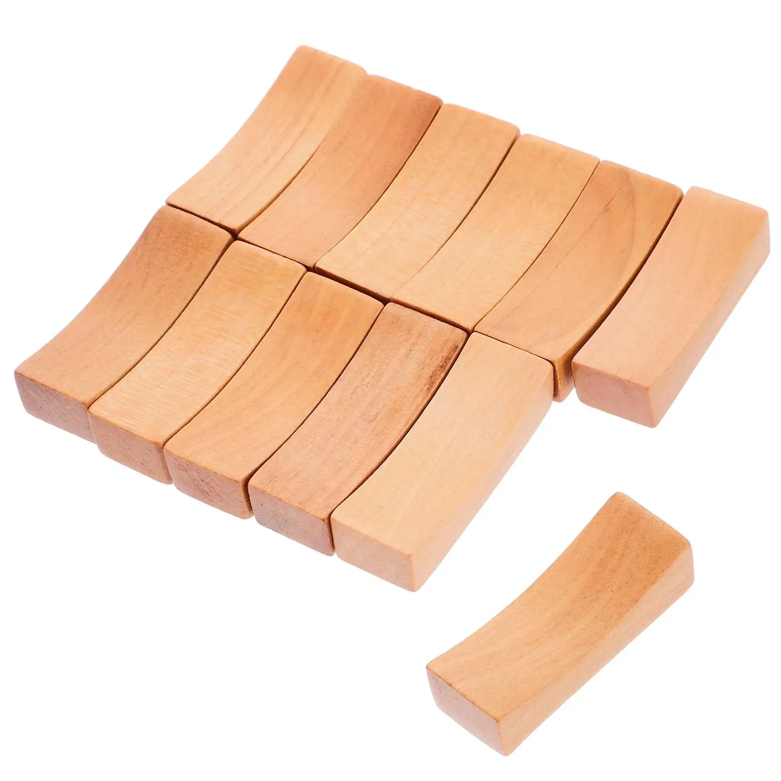 

12pcs Chopsticks Rest Japanese Style Wooden Holder Stand Spoon Forks Eco Table Accessory Kitchen Bar