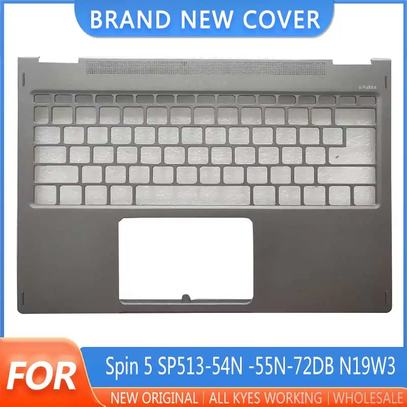 Imagem -01 - Laptop Palmrest Moldura Caixa Superior Original Novo c Capa Rotação Sp51354n -55n72db N19w3 laptop palmrest moldura caixa superior original novo c capa rotacao sp51354n 55n72db n19w3 01