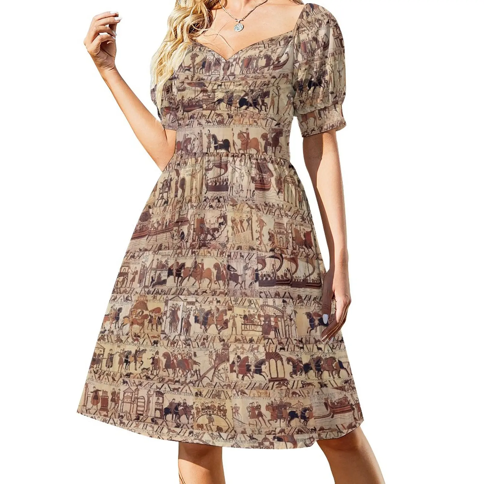 Bayeux Tapestry Dress Prom gown summer dress woman 2023 trendy dresses for women