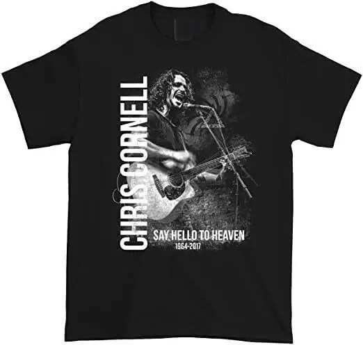 Chris Cornell Black Unisex All sizes T- shirt HOT