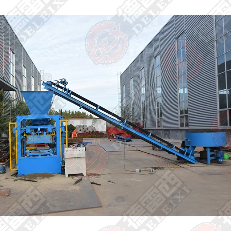 Block Making Machine Semi Automatic Hollow Hallow Concrete Cement Brick Make Machinery