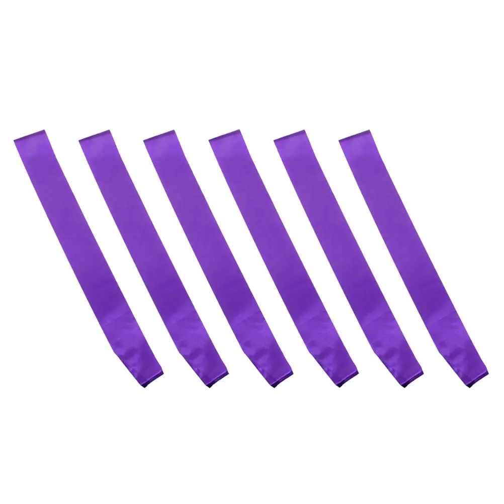 

Набор из 6 атласных лент без надписей, универсальный размер, для самостоятельного оформления, аксессуар для вечеринок, дней рождения, девичников, конкурсов красоты