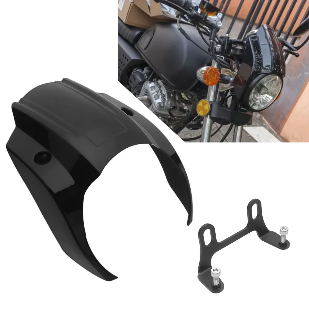 

Motorcycle Front Headlight Fairing Mask Headlamp Outer Fairing For Harley Softail Street Bob FXBBS 114 FXBB 107 2018-2022