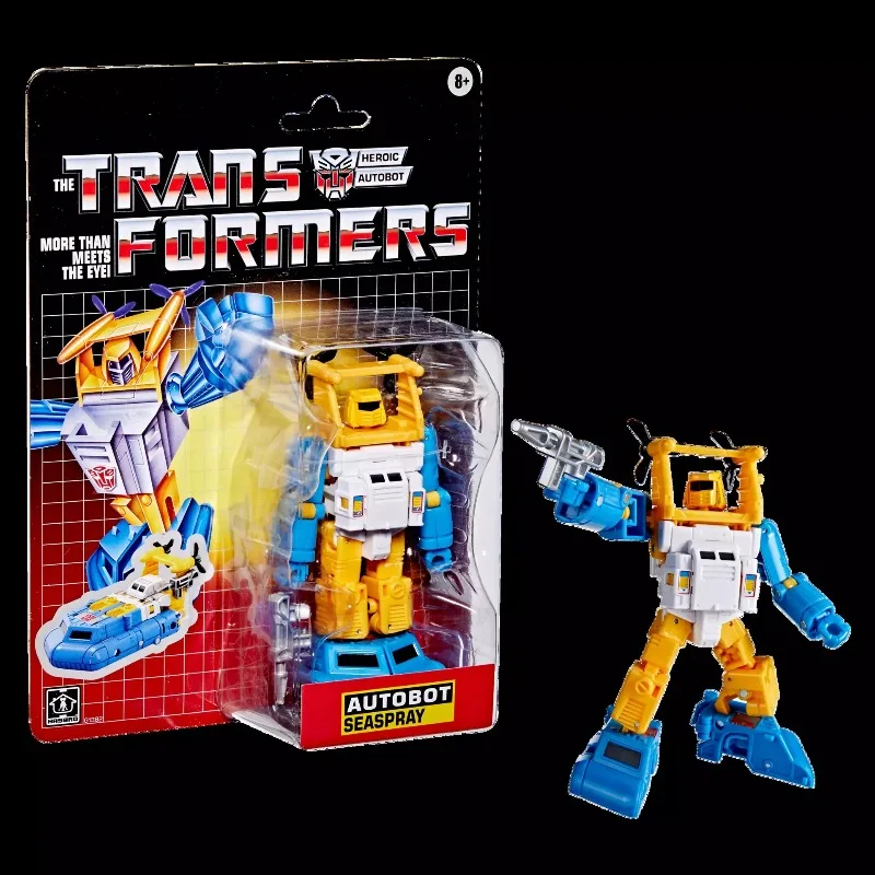 ของเล่นแอ็คชั่นฟิกเกอร์ Hasbro ของแท้ Transformers More Than Meets The Eyel Autubot Seaspray สำหรับเด็กชายและเด็กหญิง ของขวัญสะสม รุ่นโมเดล