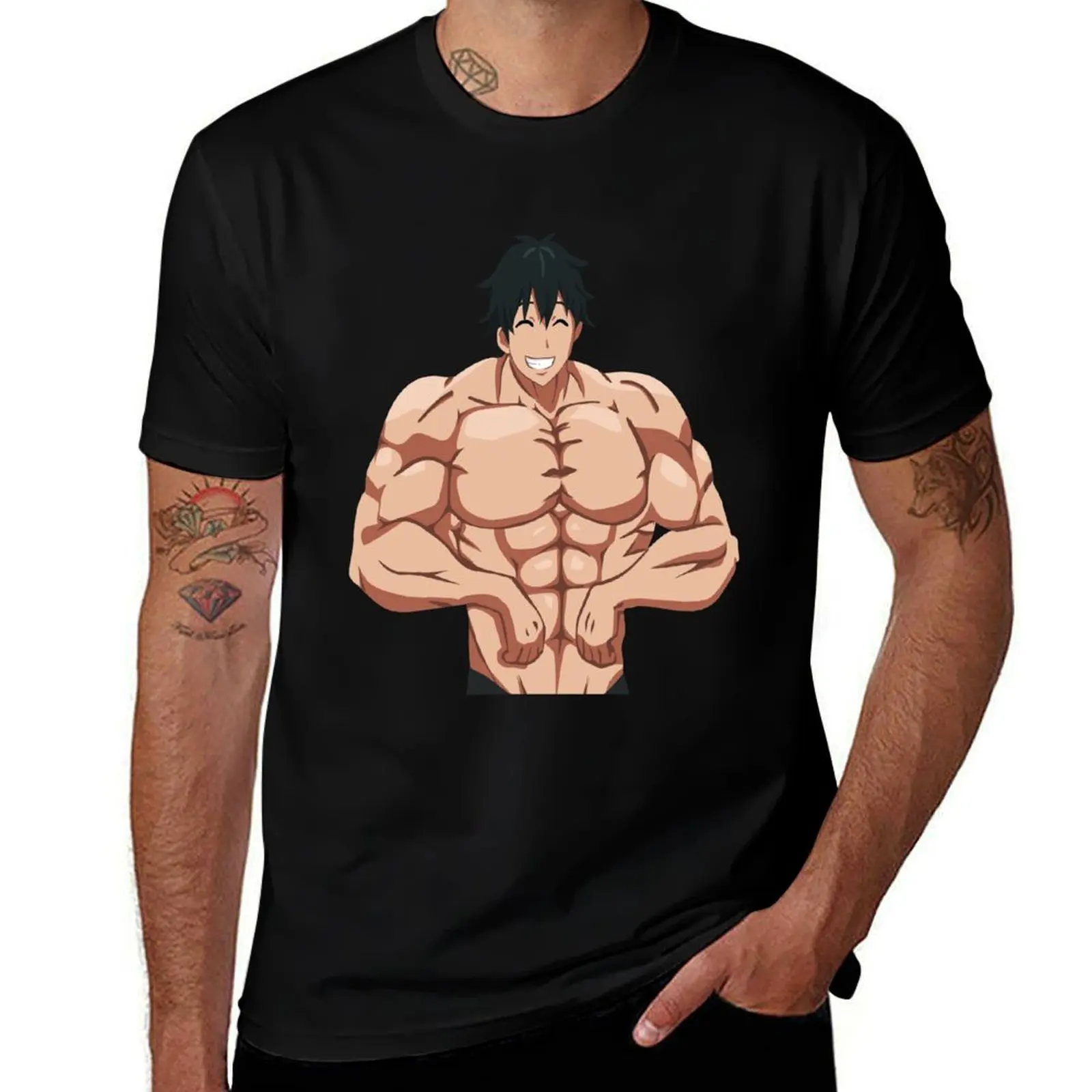 ¿Cómo pesado es los mancuernas que levantan? - Machio Muscle Versión 03 Camiseta Blusa Camisetas para hombre algodón