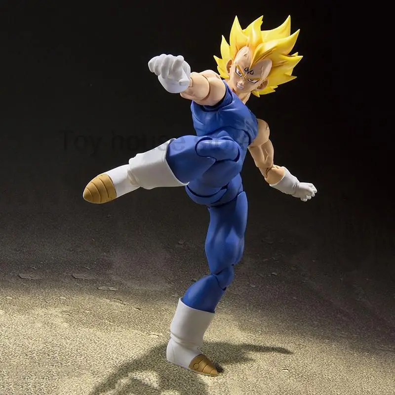 Figuras de acción de Dragon Ball SHF, Son Goku, Gohan, Vegeta, Trunks, modelo de colección DBZ, juguetes de regalo