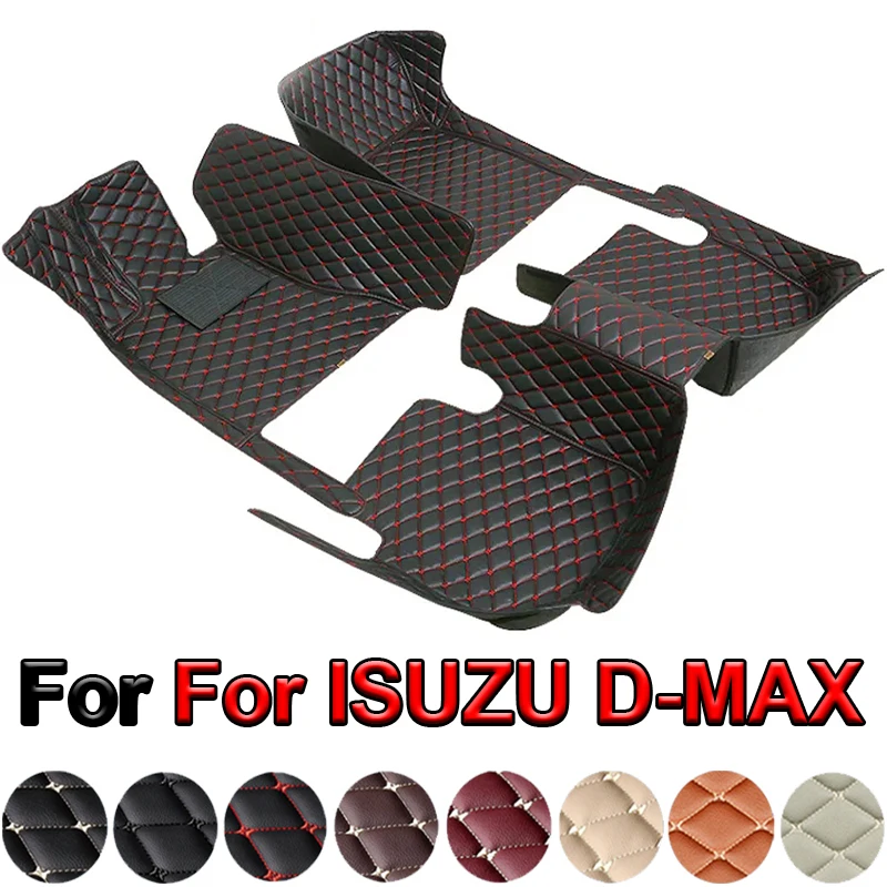 

3 шт. автомобильные коврики на заказ для ISUZU D-MAX 2012-2022 DMAX, автомобильные ковры, аксессуары для ног Coche