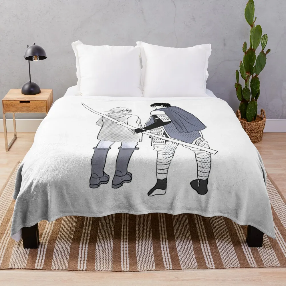 

Kahaku x Fushi Throw Blanket Cute Luxury christmas gifts Soft Plush Plaid Blankets