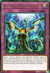 Yu-Gi-Oh Konami Yugioh Asian-English Infinite Impermanence RC04-AE076 Ultimate Rare Card Collection