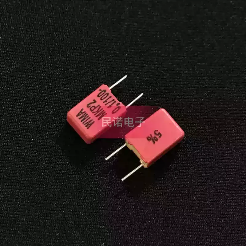 10-100-pecas-de-novos-capacitores-alemaes-weima-wima-mkp2-100v-01uf-100v-104-100nf-com-espacamento-entre-pinos-de-5mm