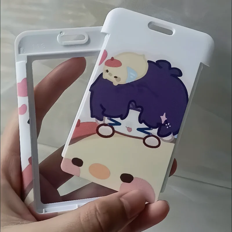 

New Love And Deepspace Sylus Rafayel Xavier Zayne Cosplay Sliding Closure Meal Card Holder Cartoon Protective Casing Xmas Gift