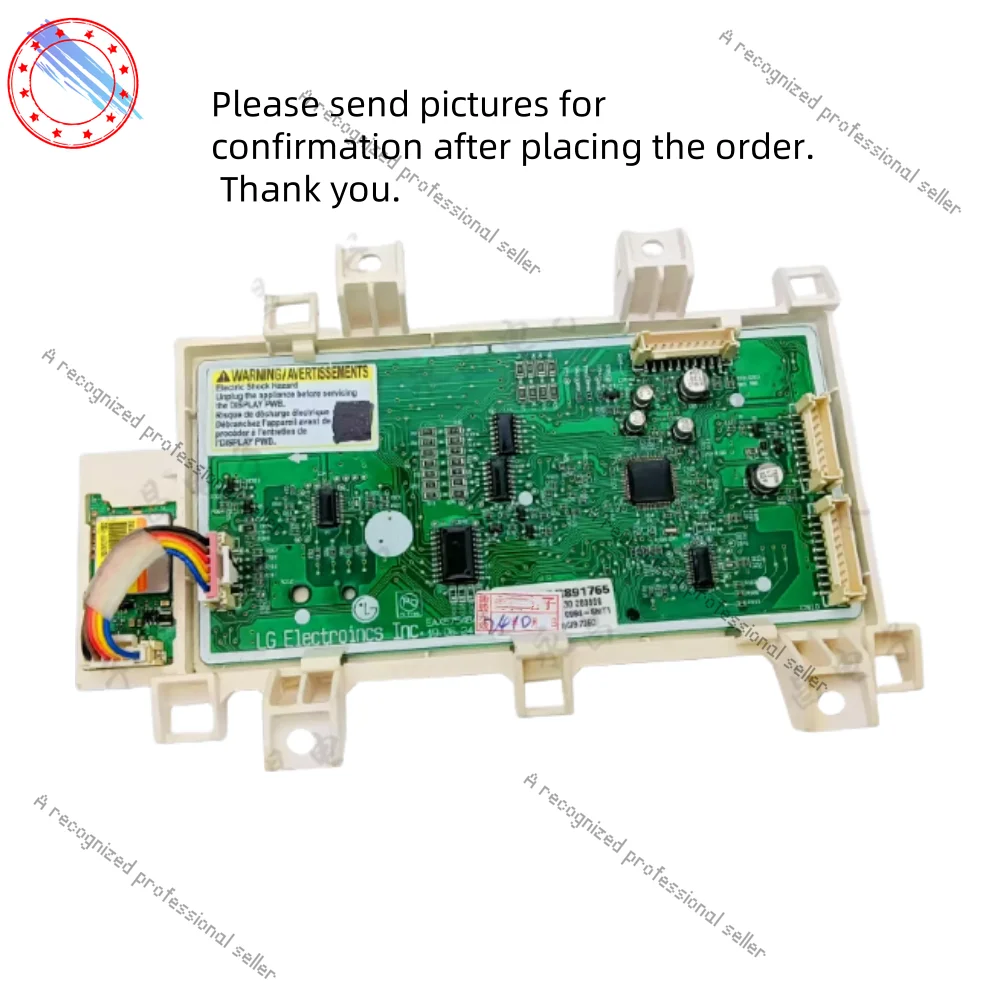 

used for LG washing machine inverter computer board display motherboard EBR891765 components