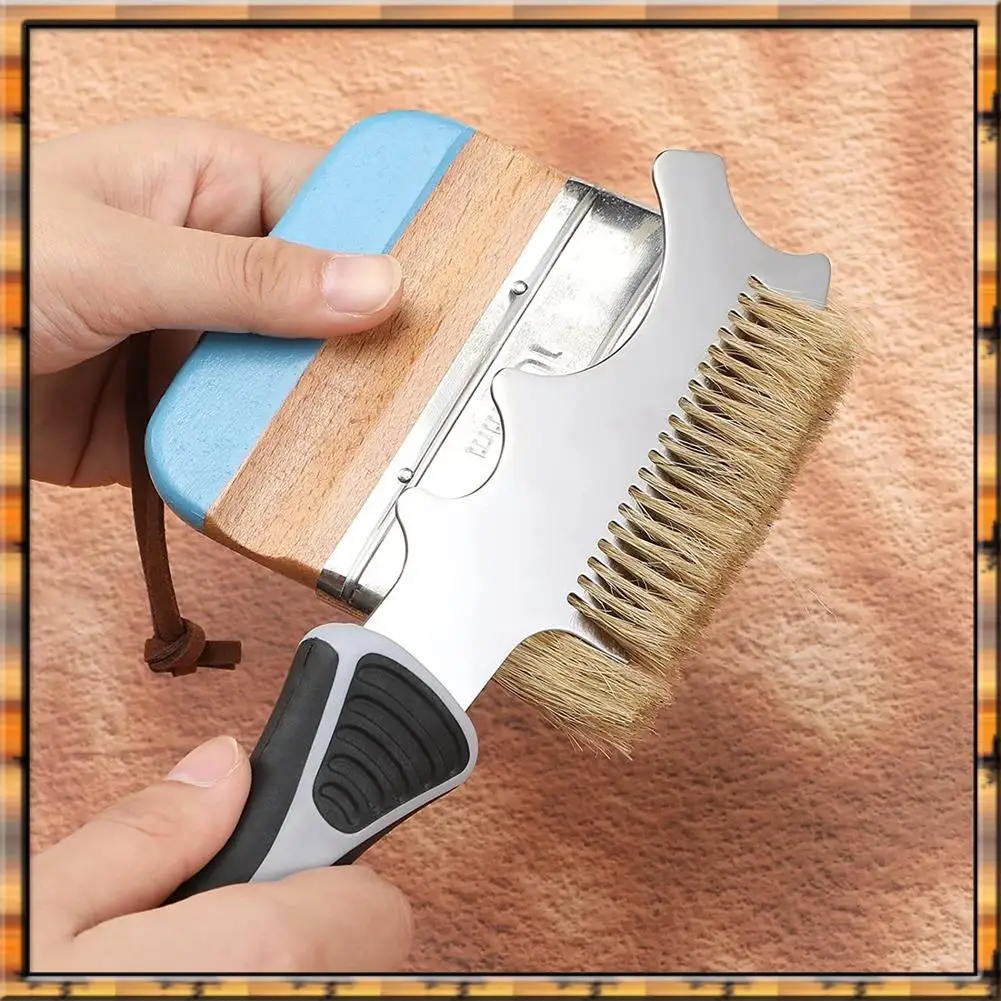 USER FRIENDLY-1 Piece 4 In 1 Paint Brush Comb Painters Brush Comb For Sufficient Cleaning And Maintaining