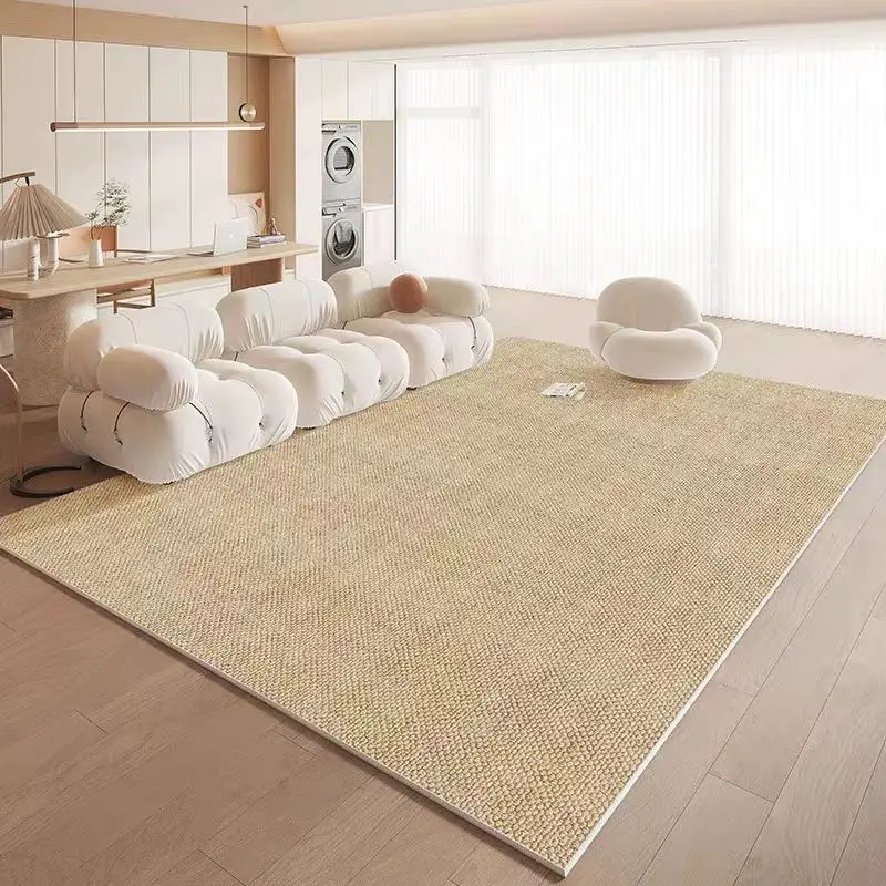 

[66] Living room carpet, large area, dirt-resistant, sofa, coffee table carpet, bedroom bedside carpet, light luxury