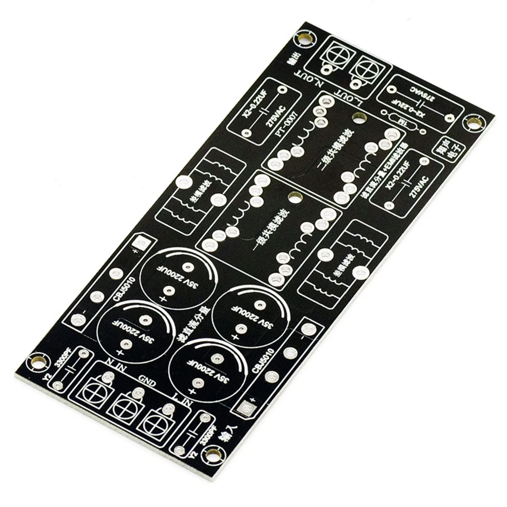 4A 10A 20A AC Power Filter 110-250V EMI Electromagnetic Interference Filter Frequency Power Filtering Board for Audio Amplifier