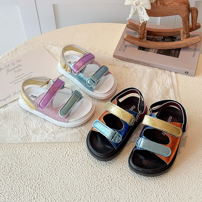 

Children's Summer Shoes New Boys Soft-soled Toddler Shoes Baby Shoes Hollow Beach Shoes Girls Sandals