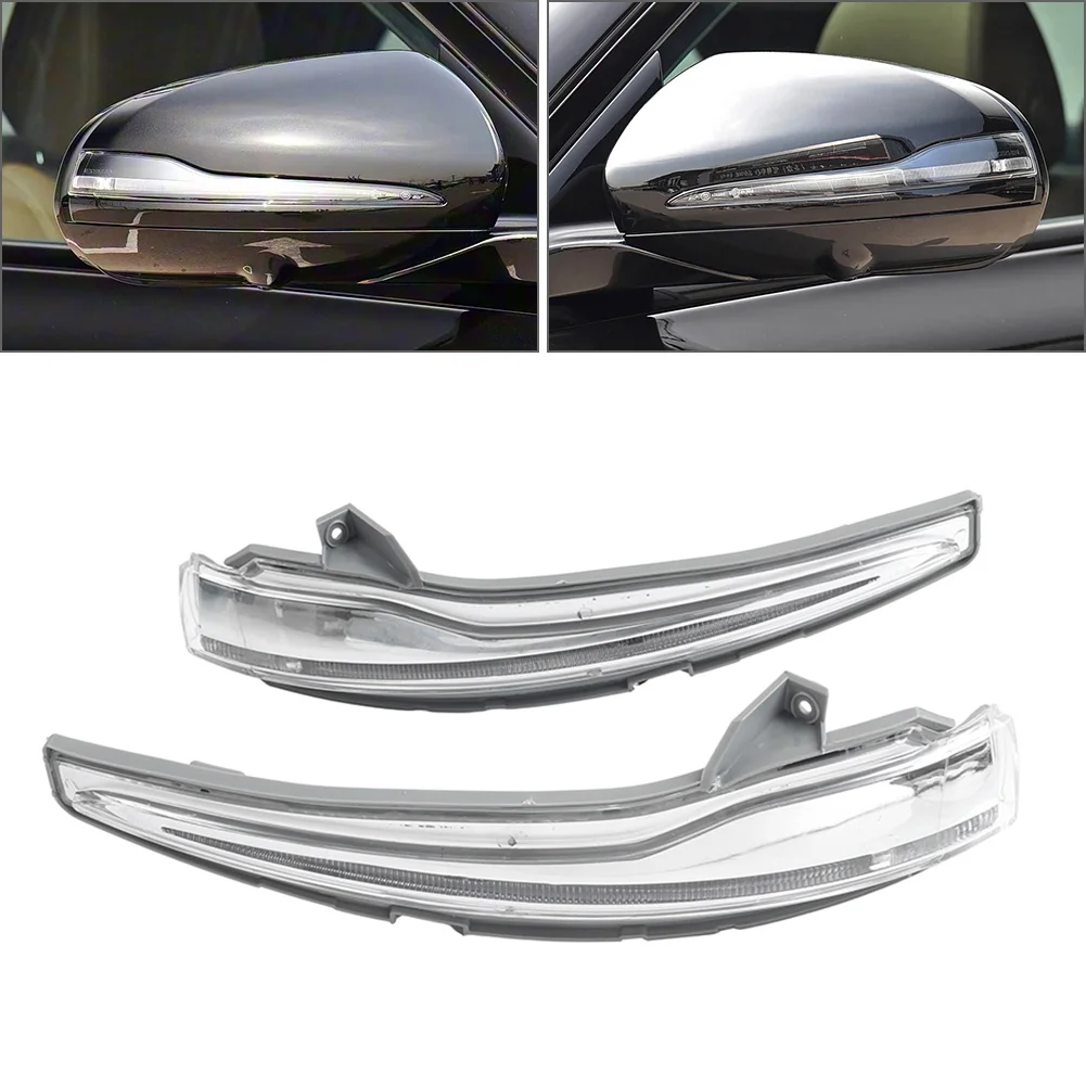 1Pair Car Side View Mirror Turn Signal Light For Mercedes Benz C/S/E/V Class W205 W222 W213 W447 X253 2048200721 2048200821
