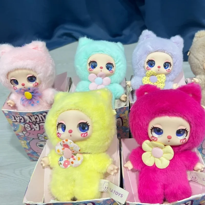 Original Lila V1 Series Blind Box Lila'S Lucky Cat Series Mystery