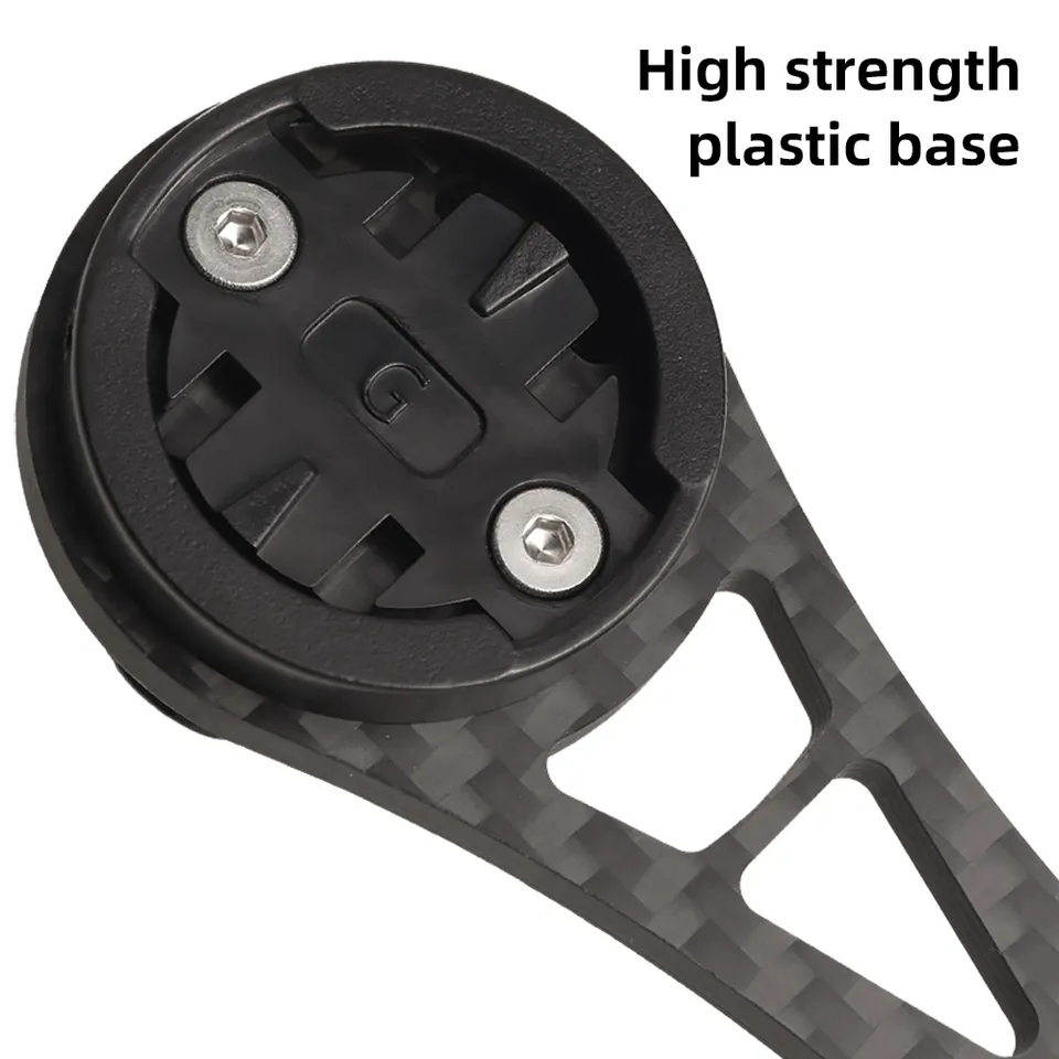 MOTSUV Carbon Fiber Speedometer Holder Integrated Handlebar Mount For Wahoo/Bryton/Garmin Speedometer Mount Bicycle Accessories - Detail Angle #05