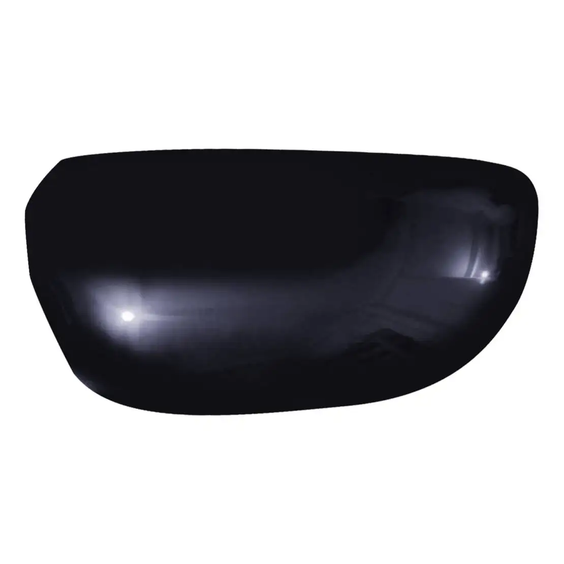 Car Left Side Rearview Mirror Cover Cap Trim Fit For Toyota RAV4 2006 2007 2008 2009 2010 2011 2012 Black ABS