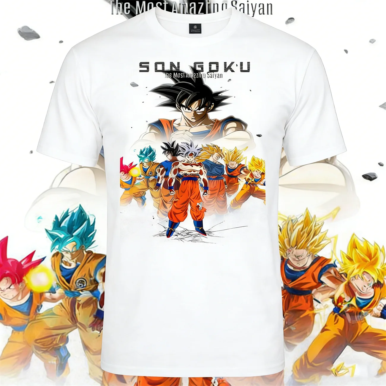 

Популярная японская футболка в стиле аниме Dragon Ball Z, специальная версия, футбольная майка, мужская футболка, топы для взрослых женщин, детская одежда, топы для девочек