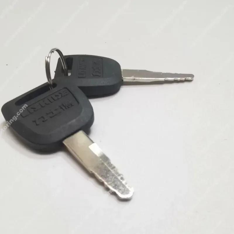 Ignition Key For Lishide Excavator, Start Key10pcs, High Quality Attachments, 60, 70, 80, 130, 200, 220, 360-8