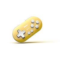 8Bitdo Zero 2 Bluetooth Gamepad Keychain Sized Mini Controller for Switch, Windows, Android, macOS & Raspberry Pi