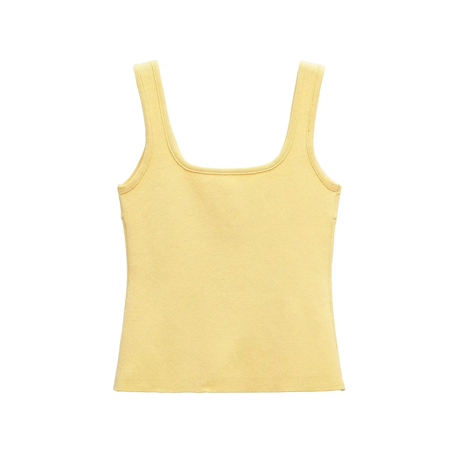 Рисунок 5 - Tangada 2021, летний женский желтый вязаный жилет